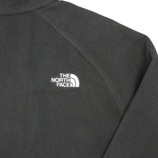 Veste polaires homme manches longues noir The North Face Col Montant QWE3683