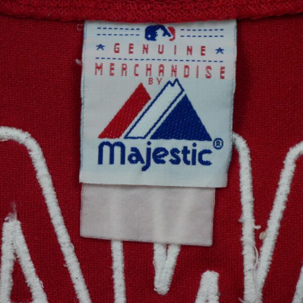 Maillot manches courtes enfant rouge Majestic Equipe Phillies de Philadelphie QWE0113