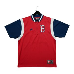 Maillot manches courtes homme rouge Nike Equipe Red Sox de Boston QWE3379