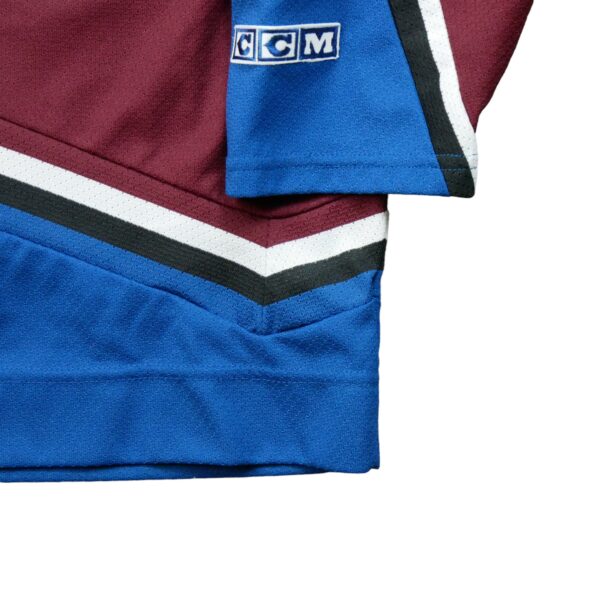 Maillot manches longues homme bordeaux CCM Equipe Avalanche du Colorado QWE3737