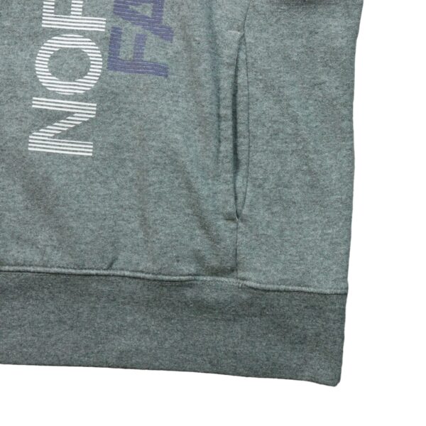 Sweat a capuche femme manches longues gris The North Face Col Rond QWE0583