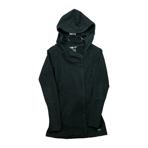 Sweat a capuche femme manches longues noir The North Face Col Montant QWE3266