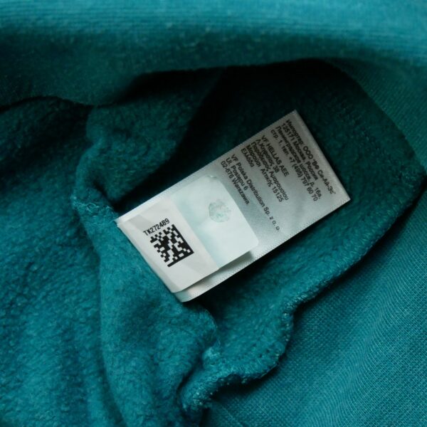 Sweat a capuche femme sans manches turquoise The North Face Motif imprime Col Montant QWE3419