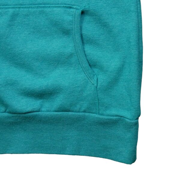 Sweat a capuche femme sans manches turquoise The North Face Motif imprime Col Montant QWE3419