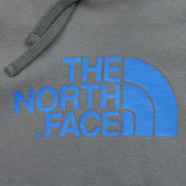 Sweat a capuche homme manches longues gris The North Face Motif imprime Col Rond QWE3025