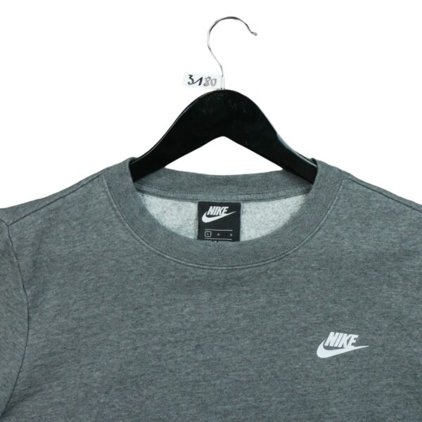 Sweat femme manches longues gris Nike Col Rond QWE3180