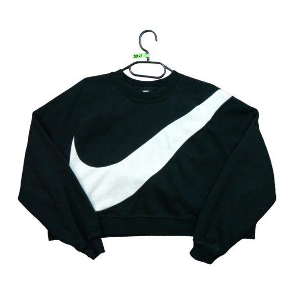 Sweat femme manches longues noir Nike Col Rond QWE0049