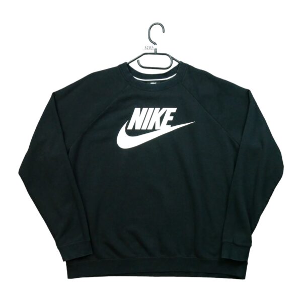 Sweat femme manches longues noir Nike Col Rond QWE3293