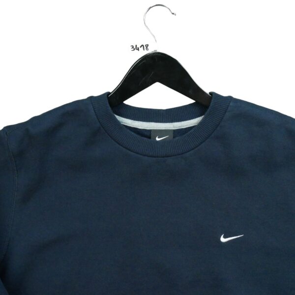 Sweat homme manches longues marine Nike Col Rond QWE3418