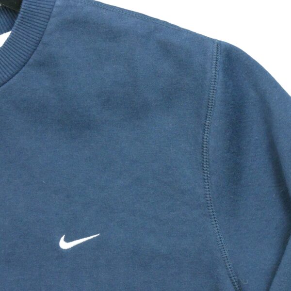 Sweat homme manches longues marine Nike Col Rond QWE3418