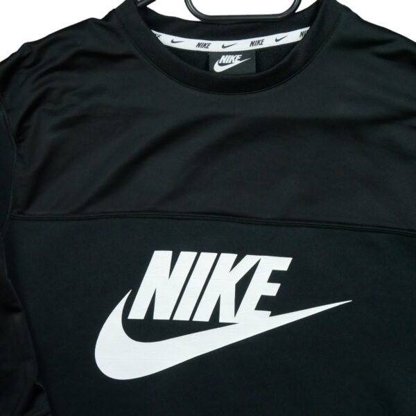 Sweat homme manches longues noir Nike Col Rond QWE3876