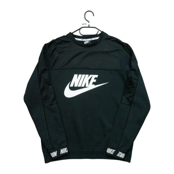 Sweat homme manches longues noir Nike Col Rond QWE3876