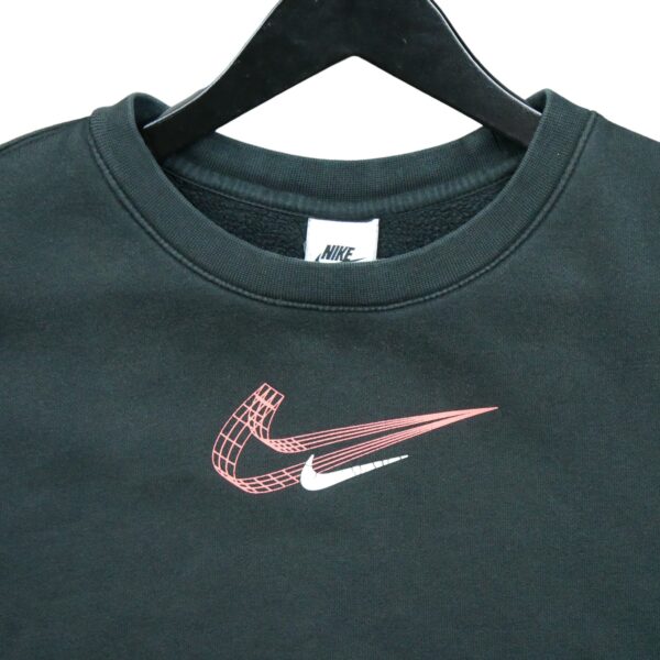 Sweat homme manches longues noir Nike Motif imprime Col Rond QWE0416