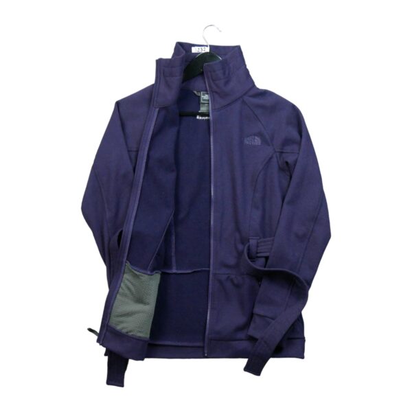 Veste legeres femme manches longues aubergine The North Face Col Montant QWE3232