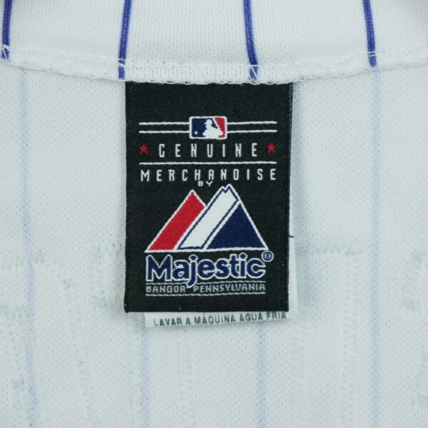 Maillot manches courtes femme blanc Majestic Equipe Rockies du Colorado QWE3362