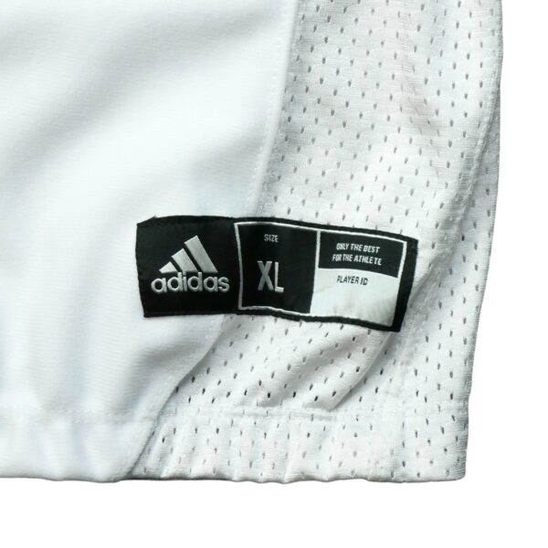 Maillot manches courtes homme blanc Adidas QWE3027