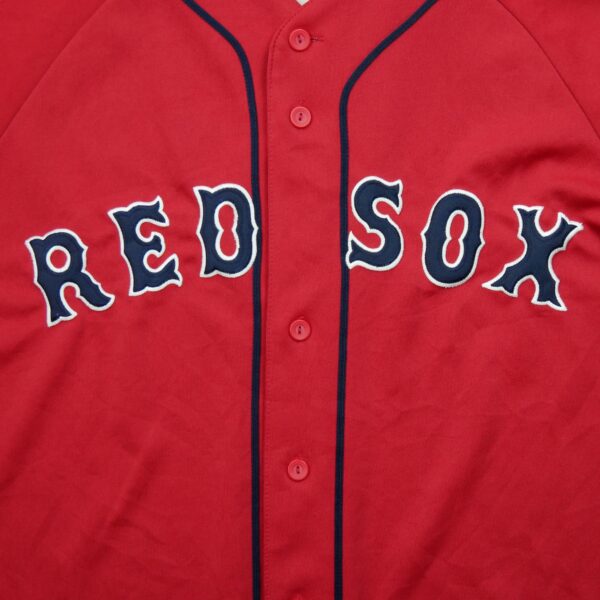 Maillot manches courtes homme rouge Majestic Equipe Red Sox de Boston QWE3799