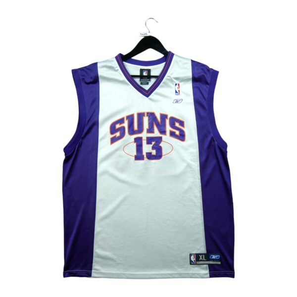 Maillot sans manches homme blanc Reebok Equipe Suns de Phoenix QWE3405