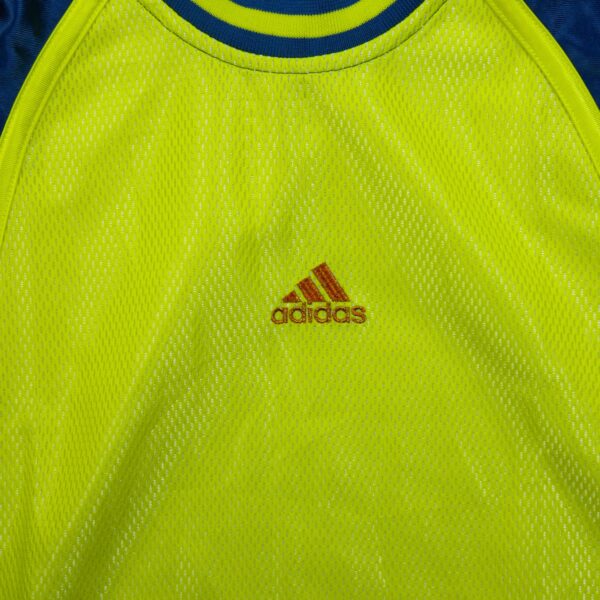 Maillot sans manches homme jaune fluo Adidas QWE3418