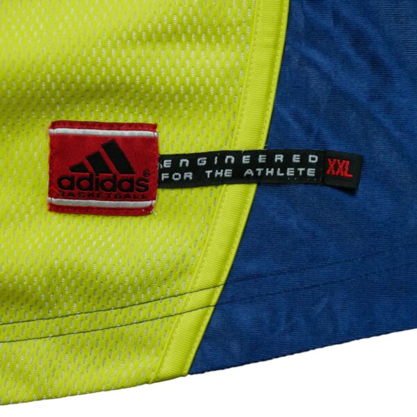 Maillot sans manches homme jaune fluo Adidas QWE3418