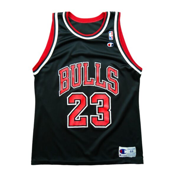 Maillot sans manches homme noir Champion Equipe Bulls de Chicago QWE1174