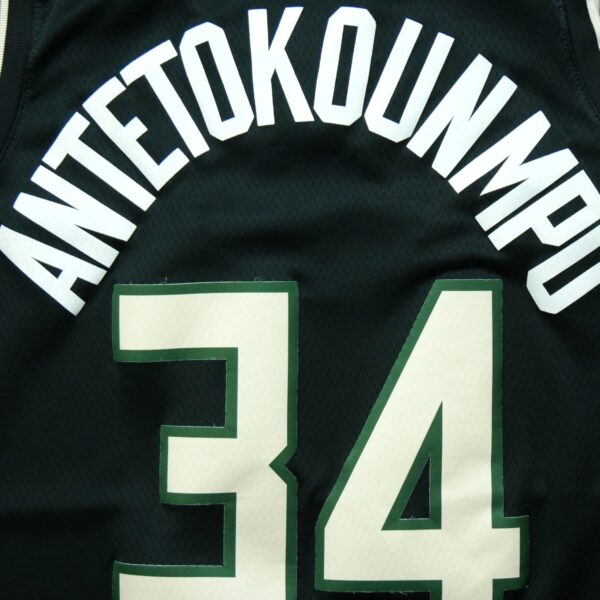 Maillot sans manches homme noir Nike Equipe Bucks de Milwaukee QWE0038