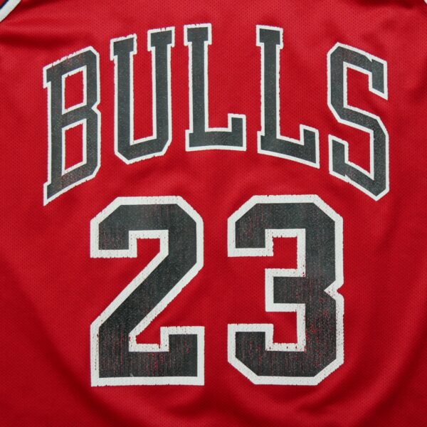 Maillot sans manches homme rouge Champion Equipe Bulls de Chicago QWE1128