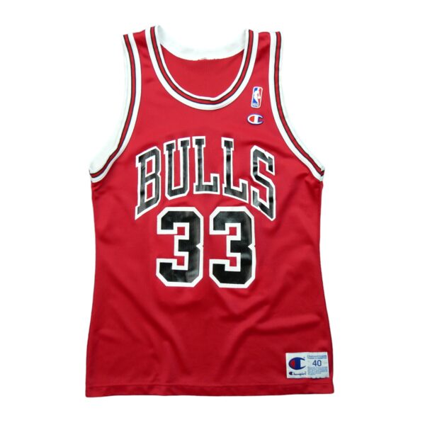 Maillot sans manches homme rouge Champion Equipe Bulls de Chicago QWE1639