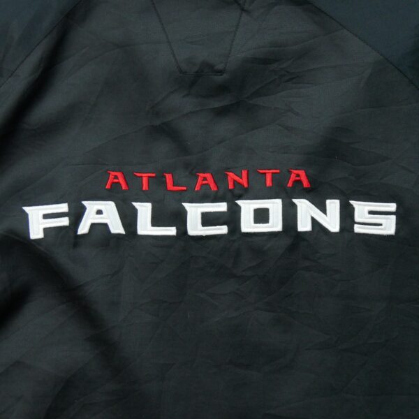 Parka homme manches longues noir NFL Team Apparel Col Montant Equipe Atlanta Falcons QWE0228