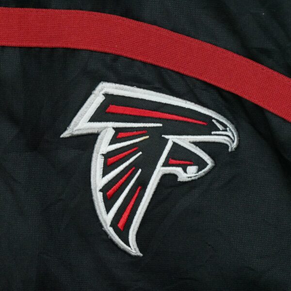 Parka homme manches longues noir NFL Team Apparel Col Montant Equipe Atlanta Falcons QWE0228