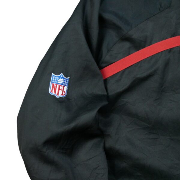 Parka homme manches longues noir NFL Team Apparel Col Montant Equipe Atlanta Falcons QWE0228