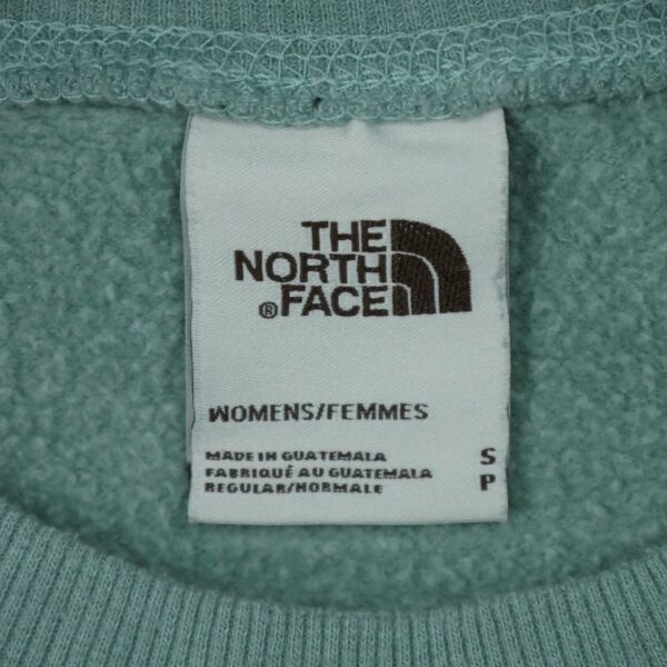 Sweat femme manches longues vert The North Face Col Rond QWE0572
