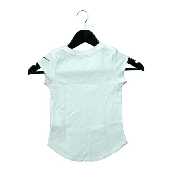 T shirt manches courtes enfant blanc Nike Motif imprime Col Rond QWE3633