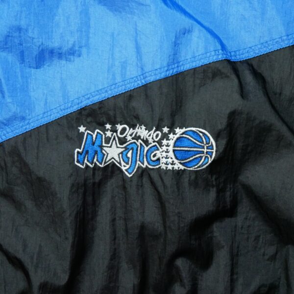 Veste legeres homme manches longues bleu NBA Motif imprime Col Montant Equipe Magic dOrlando QWE3127