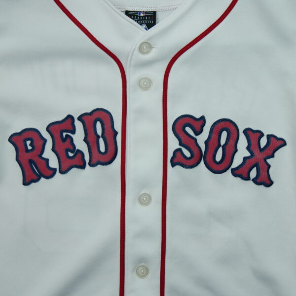 Maillot manches courtes enfant blanc Majestic Equipe Red Sox de Boston QWE1504