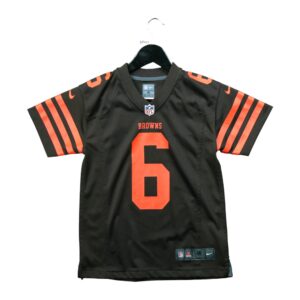 Maillot manches courtes enfant marron Nike Equipe Cleveland Browns QWE3600