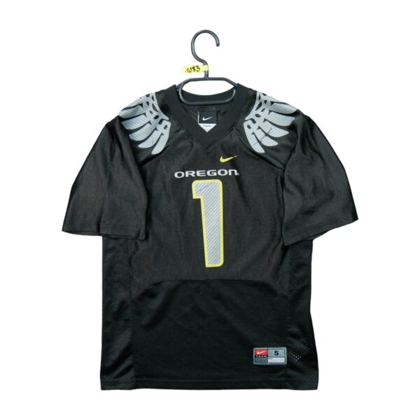 Maillot manches courtes enfant noir Nike Equipe Oregon QWE1083