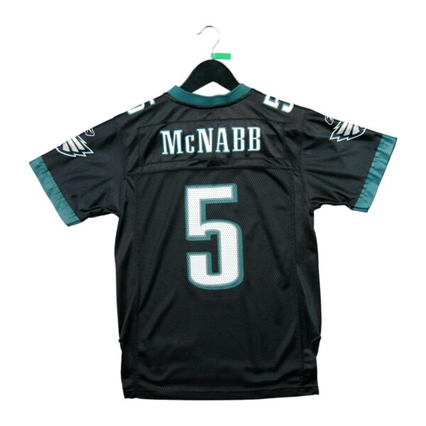 Maillot manches courtes enfant noir Reebok Equipe Philadelphia Eagles 5 Donovan McNabb QWE0490