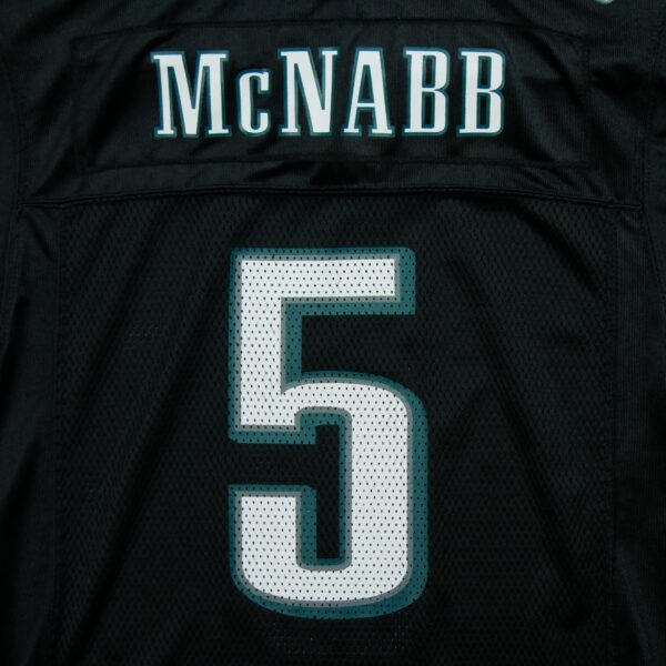 Maillot manches courtes enfant noir Reebok Equipe Philadelphia Eagles 5 Donovan McNabb QWE0490