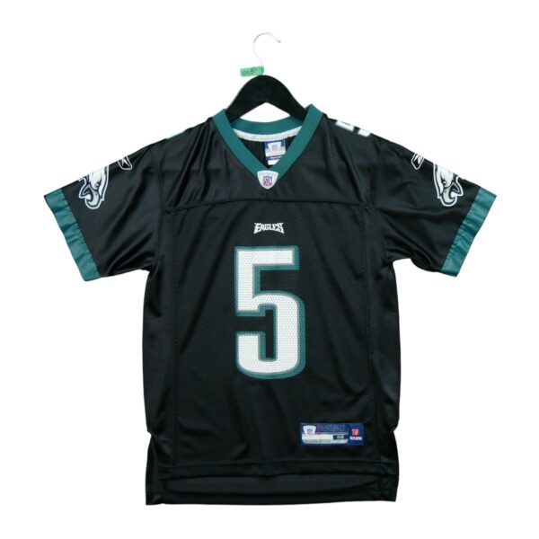 Maillot manches courtes enfant noir Reebok Equipe Philadelphia Eagles 5 Donovan McNabb QWE0490