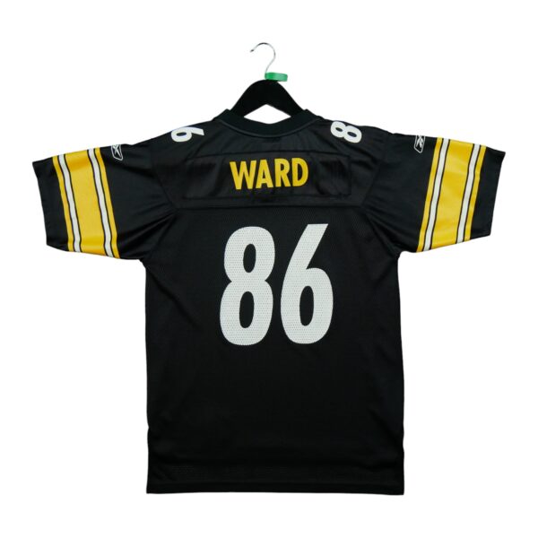 Maillot manches courtes enfant noir Reebok Equipe Pittsburgh Steelers QWE0477