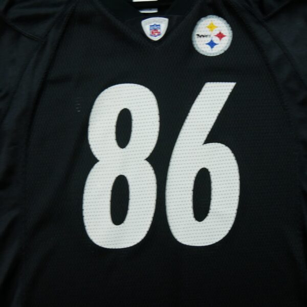 Maillot manches courtes enfant noir Reebok Equipe Pittsburgh Steelers QWE0477