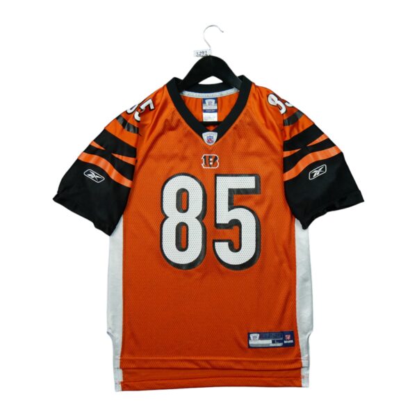 Maillot manches courtes enfant orange Reebok Equipe Cincinnati Bengals QWE3292