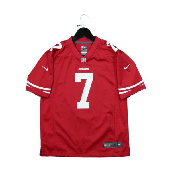 Maillot manches courtes enfant rouge Nike Equipe San Francisco 49ers QWE3485