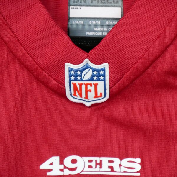 Maillot manches courtes enfant rouge Nike Equipe San Francisco 49ers QWE3485