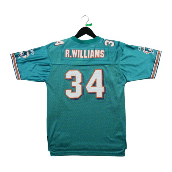 Maillot manches courtes enfant turquoise NFL Team Apparel Equipe Miami Dolphins QWE0325