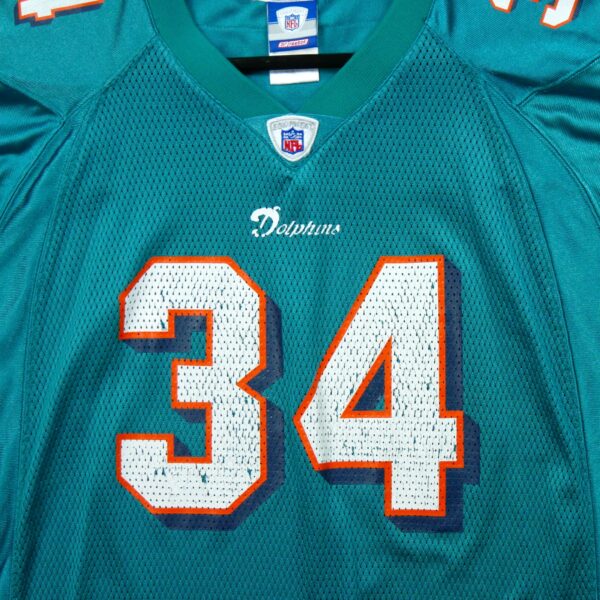 Maillot manches courtes enfant turquoise NFL Team Apparel Equipe Miami Dolphins QWE0325