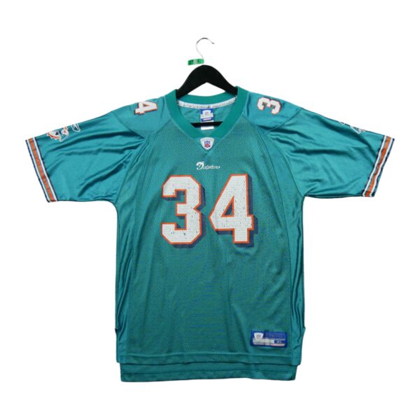 Maillot manches courtes enfant turquoise NFL Team Apparel Equipe Miami Dolphins QWE0325