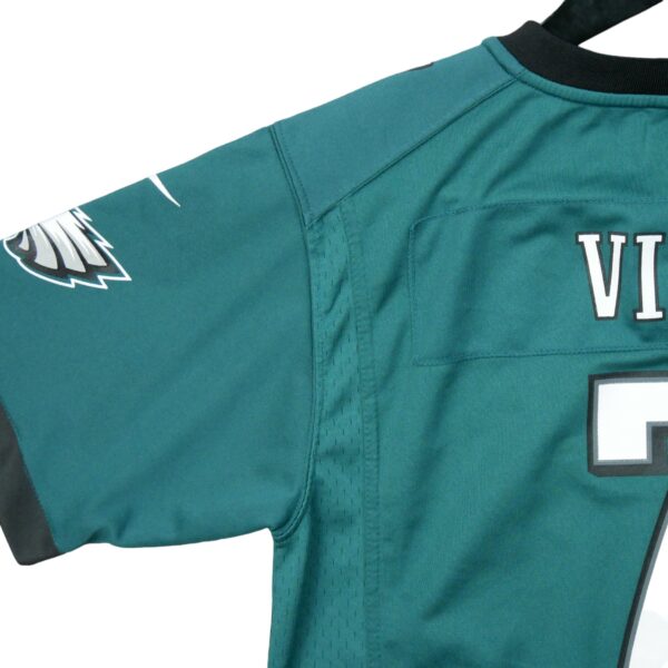 Maillot manches courtes enfant turquoise Nike Equipe Philadelphia Eagles QWE0612