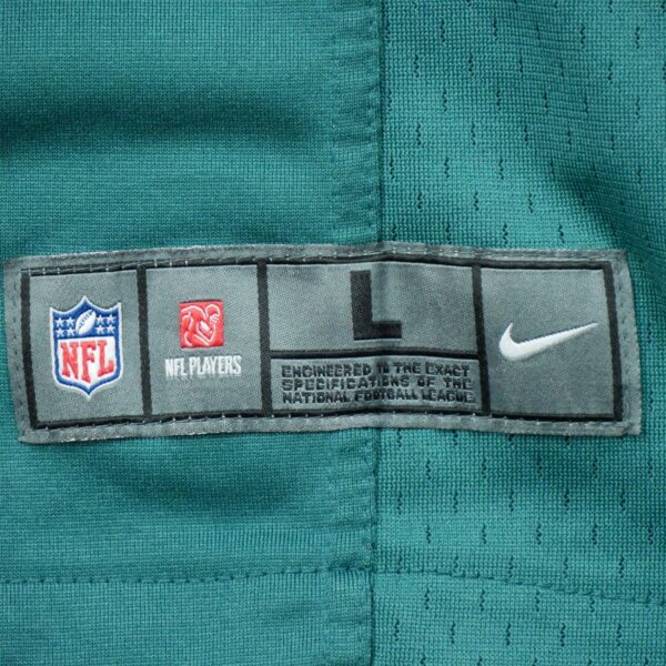 Maillot manches courtes enfant turquoise Nike Equipe Philadelphia Eagles QWE0612